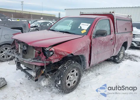 2006 Toyota Tacoma z USA, uszkodzony, nr VIN 5TENX22N76Z168085